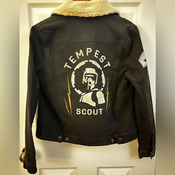Star Wars Heroes & Villains Tempest Scout Trooper Denim Jacket size medium - Picture 5 of 7